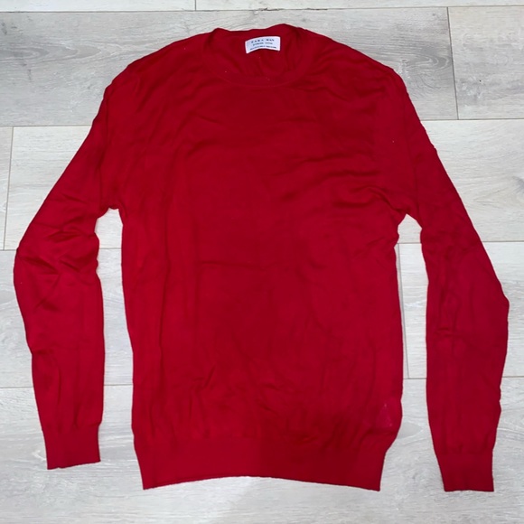Zara man premium cotton thin sweater - Picture 2 of 3